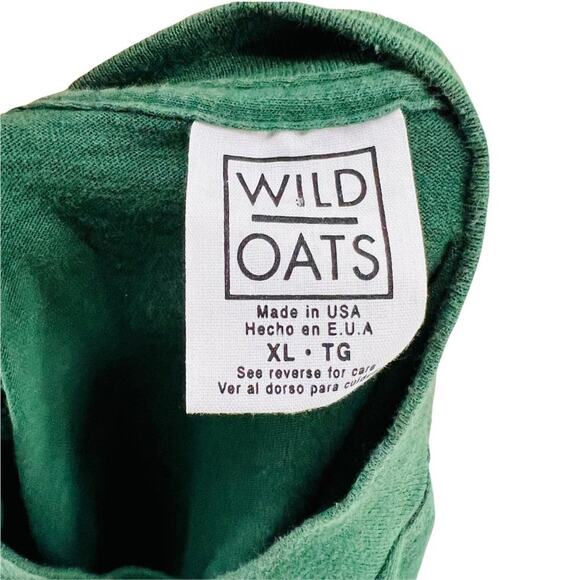 Vintage Wild Oats 90s Looney Tunes Taz Holiday Short Sleeve Tee Xlarge - Picture 6 of 8